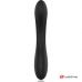 Черный вибратор с пультом-часами Anne s Desire Curve G-Spot Vibe Wireless Watchme - 20,5 см.