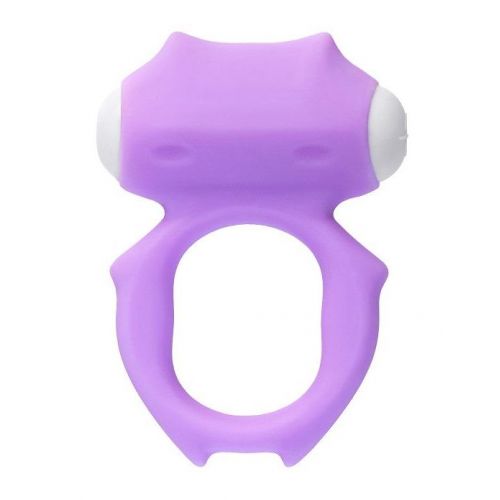 Фиолетовое виброкольцо на пенис Zort