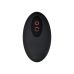 Черный вибростимулятор простаты Adam s Rotating P-spot Massager - 14,2 см.