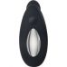 Черный вибростимулятор простаты Adam s Vibrating Triple Probe - 12,1 см.