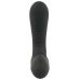 Черная анальная втулка с вибрацией и функцией нагрева Warming   Vibrating Butt Plug