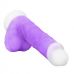 Фиолетовый вибратор-реалистик Encore 8 Inch Vibrating Dildo - 21,6 см.