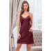 Коротенькая сорочка Victoria с кружевными элементами