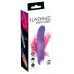 Фиолетовый мини-вибратор Flashing Mini Vibe - 15,2 см.
