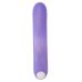 Фиолетовый мини-вибратор Flashing Mini Vibe - 15,2 см.