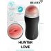 Мастурбатор-вагина Hunter Love в черной колбе