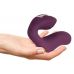 Фиолетовая вибронасадка на палец Helping Hand