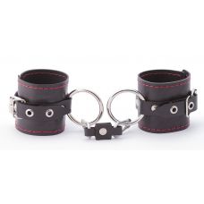 БДСМ-комплект: маленькая распорка и наручники БДСМ-комплект: маленькая распорка и наручники