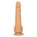 Телесный фаллоимитатор Silicone Studs 8  - 25,5 см.