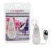 Серебристая гладкая вибропуля Vibrating Silver Bullet