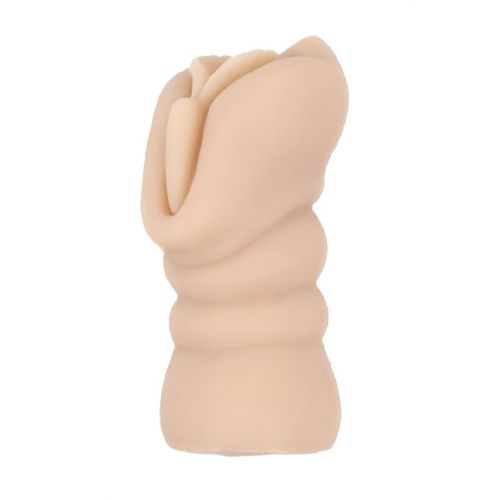 Телесный реалистичный мастурбатор-вагина Pocket Pussy