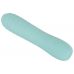 Аквамариновый мини-вибратор Straight Vibrator - 16,4 см.