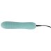 Аквамариновый мини-вибратор Straight Vibrator - 16,4 см.