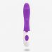 Фиолетовый вибромассажер-кролик WOW с 30 режимами вибрации - 19,5 см.
