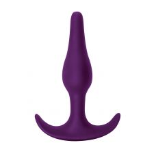 Фиолетовая анальная пробка Starter - 10,5 см.