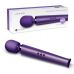 Фиолетовый вибратор Le Wand Rechargeable Vibrating Massager - 34 см.