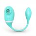 Мятный вакуумный вибростимулятор Tadpole Vibrating Dual Stimulation с виброхвостиком