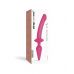 Ярко-розовый двусторонний фаллоимитатор Switch Plug-In Semi-Realistic Size L