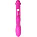 Розовый вибратор-кролик G Spot Ultra - 26,5 см.