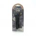 Черная вибропуля Unihorn USB Wild Spirit со стимуляцией язычком