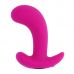 Розовый вибромассажёр простаты с пультом ДУ Hooking Up - 9,5 см.