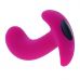 Розовый вибромассажёр простаты с пультом ДУ Hooking Up - 9,5 см.