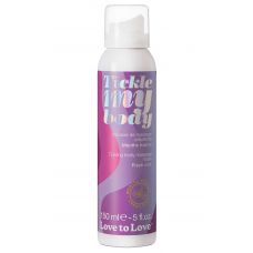 Массажная хрустящая пенка Tickle My Body Fresh Mint с ароматом мяты - 150 мл.