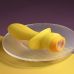 Желтая анальная вибропробка Mellow Yellow - 13,5 см.