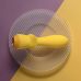 Желтая анальная вибропробка Mellow Yellow - 13,5 см.