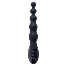 Черный анальный вибростимулятор Backdoor Baton - 24,1 см.