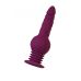 Фиолетовая мини-машина для секса Striker с пультом ДУ - 23,5 см.