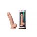 Телесный фаллоимитатор на присоске Real Skin Model 1 - 17,8 см.