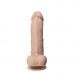 Телесный фаллоимитатор на присоске Real Skin Model 1 - 17,8 см.