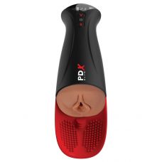 Мастурбатор-вагина в колбе с вибрацией Fuck-O-Matic Pro XL