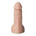 Телесный фаллоудлинитель с мошонкой Cock Next - 19 см.