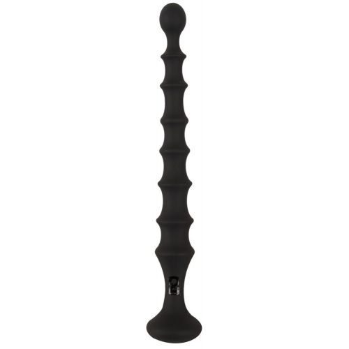 Черная анальная ёлочка Magic Anal Wand - 26,9 см.