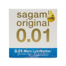 Увлажнённый презерватив Sagami Original 0.01 Extra Lub - 1 шт. Увлажнённый презерватив Sagami Original 0.01 Extra Lub - 1 шт.