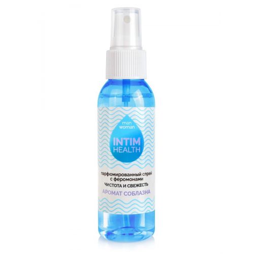 Парфюмированный спрей Intim Health для нижнего белья и тела с соблазнительным ароматом - 95 мл.