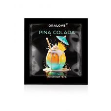 Саше съедобной оральной смазки OraLove с ароматом пина колада - 3 гр.
