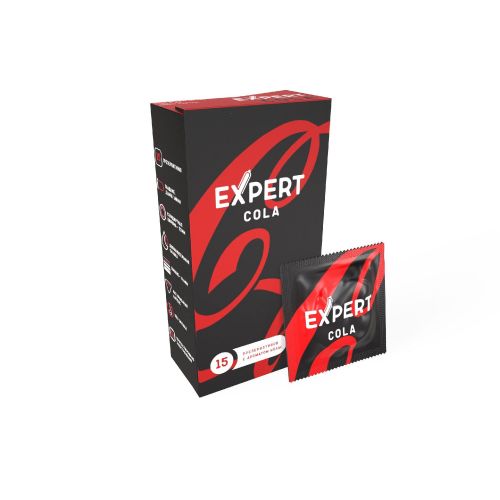 Презервативы с ароматом колы Expert Cola - 15 шт. Презервативы с ароматом колы Expert Cola - 15 шт.