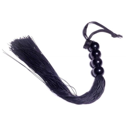 Черная силиконовая плеть - 37 см. Черная силиконовая плеть - 37 см.