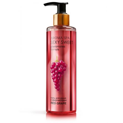 Гель для душа с феромонами и ароматом винограда Red Grape - 200 мл. Гель для душа с феромонами и ароматом винограда Red Grape - 200 мл.