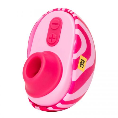 Розовый бесконтактный клиторальный стимулятор Romp Spin