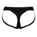 Черные трусики для насадок Heroine Lingerie Harness - size XL