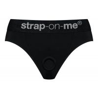 Черные трусики для насадок Heroine Lingerie Harness - size XL