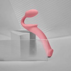 Розовый безремневой страпон Strap-on-me Semi-Realistic Bendable Strap-On size L Розовый безремневой страпон Strap-on-me Semi-Realistic Bendable Strap-On size L