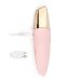Нежно-розовый мини-вибратор с раздвоенным кончиком - 12,3 см. Нежно-розовый мини-вибратор с раздвоенным кончиком - 12,3 см.