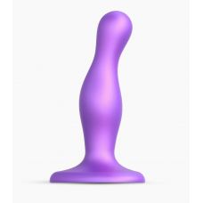 Фиолетовая насадка Strap-On-Me Dildo Plug Curvy size S Фиолетовая насадка Strap-On-Me Dildo Plug Curvy size S