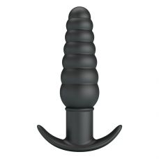Черный анальный вибростимулятор Aeolis - 11 см. Черный анальный вибростимулятор Aeolis - 11 см.