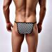 Мужские трусы-танга в черно-белую клетку Мужские трусы-танга в черно-белую клетку